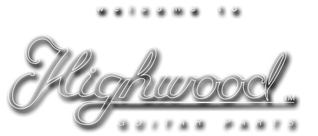 Welcome to Highwood Guitar Parts | Contoured saddles for your Stratocaster bridge. No more tiny screws that hurt your hand while playing!